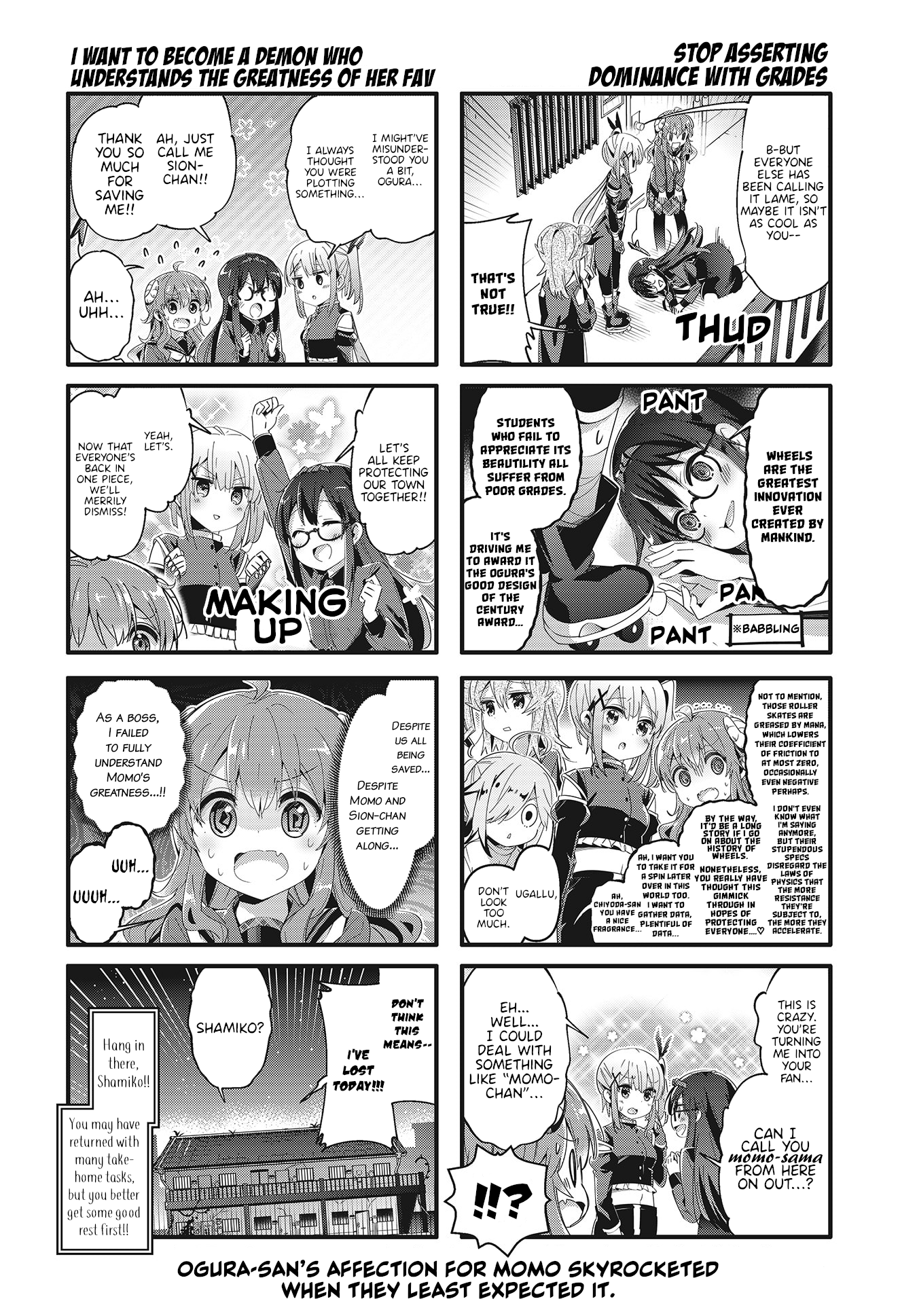 Machikado Mazoku chapter 71 page 8