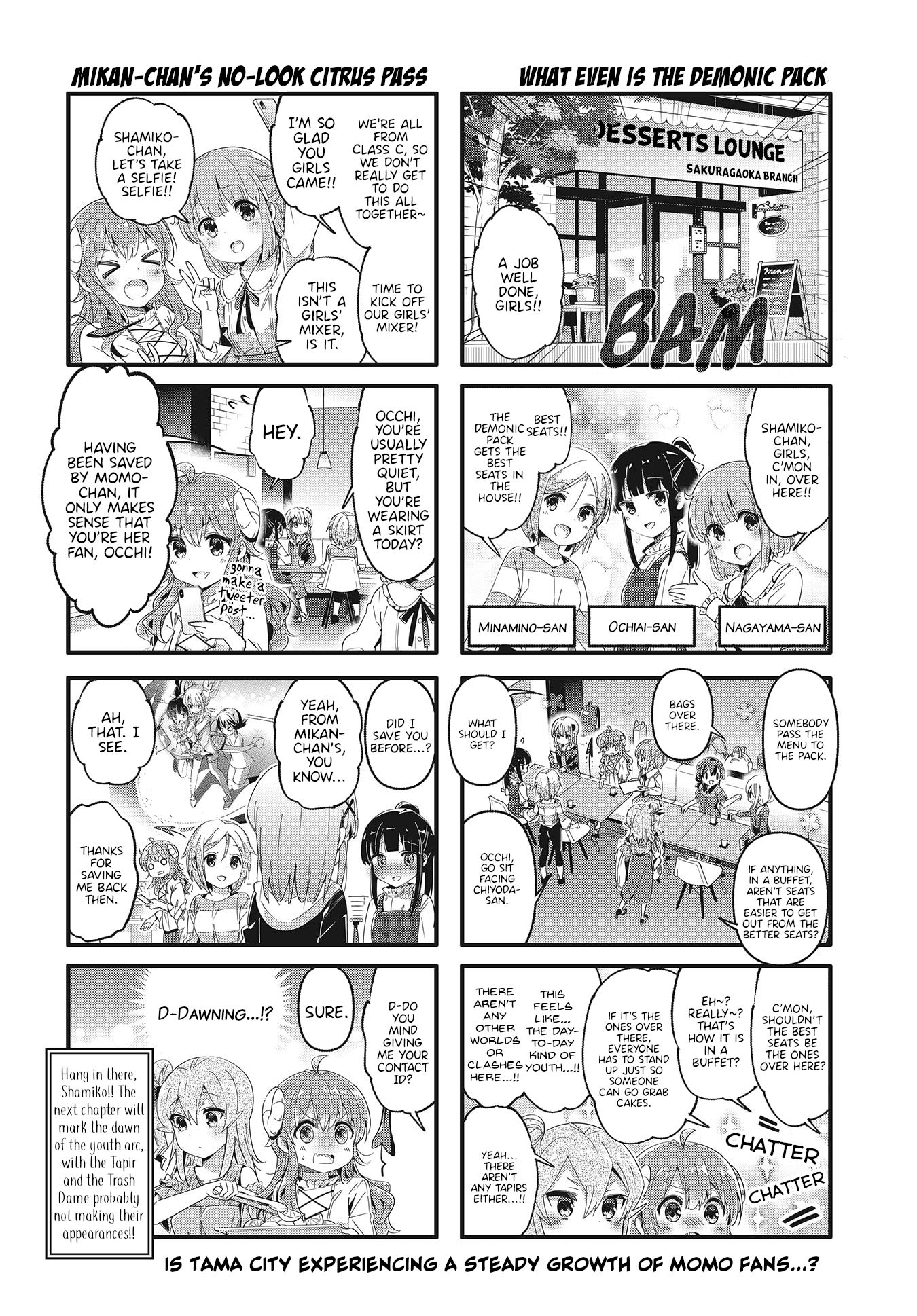 Machikado Mazoku chapter 72 page 8