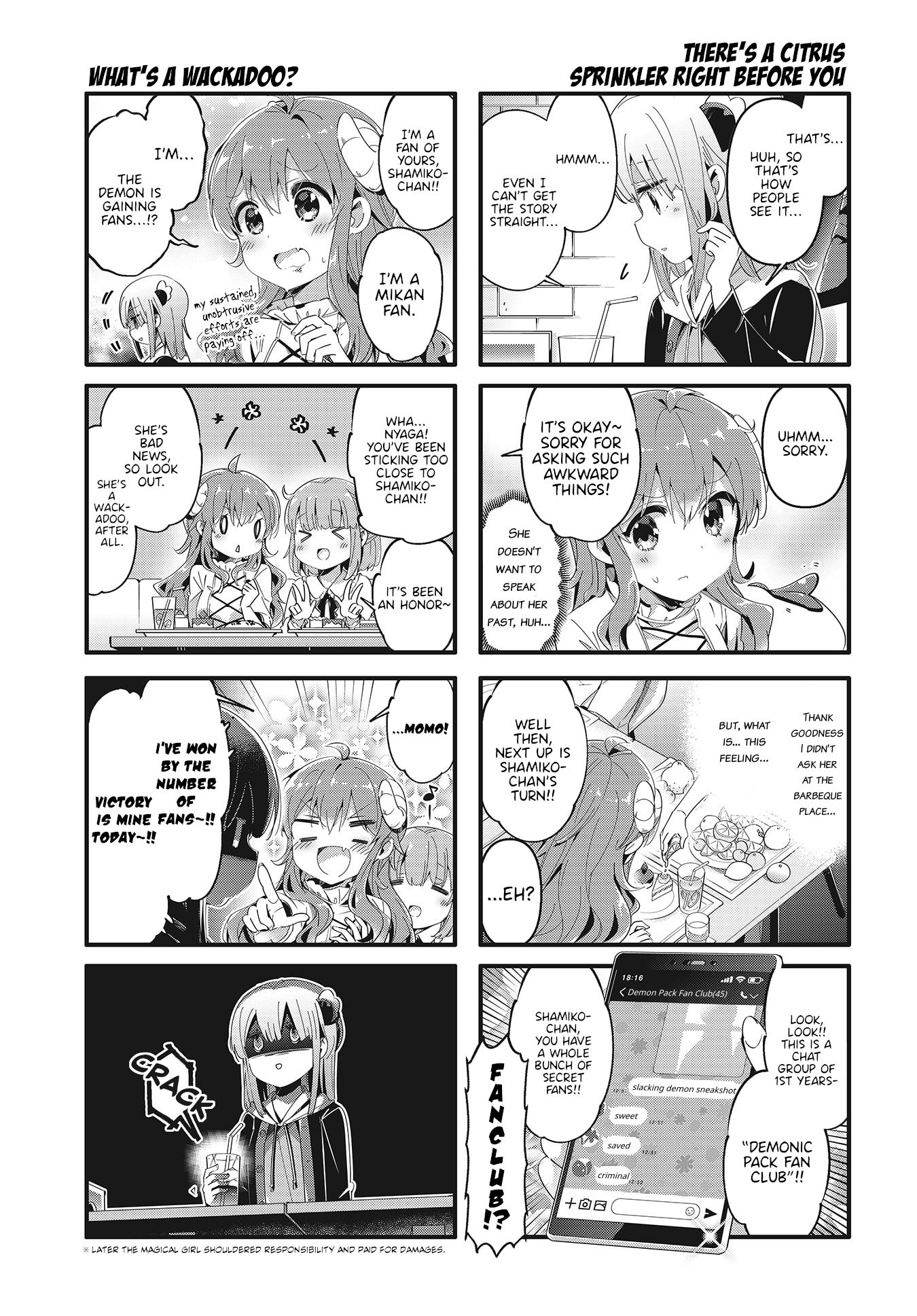 Machikado Mazoku chapter 73 page 5