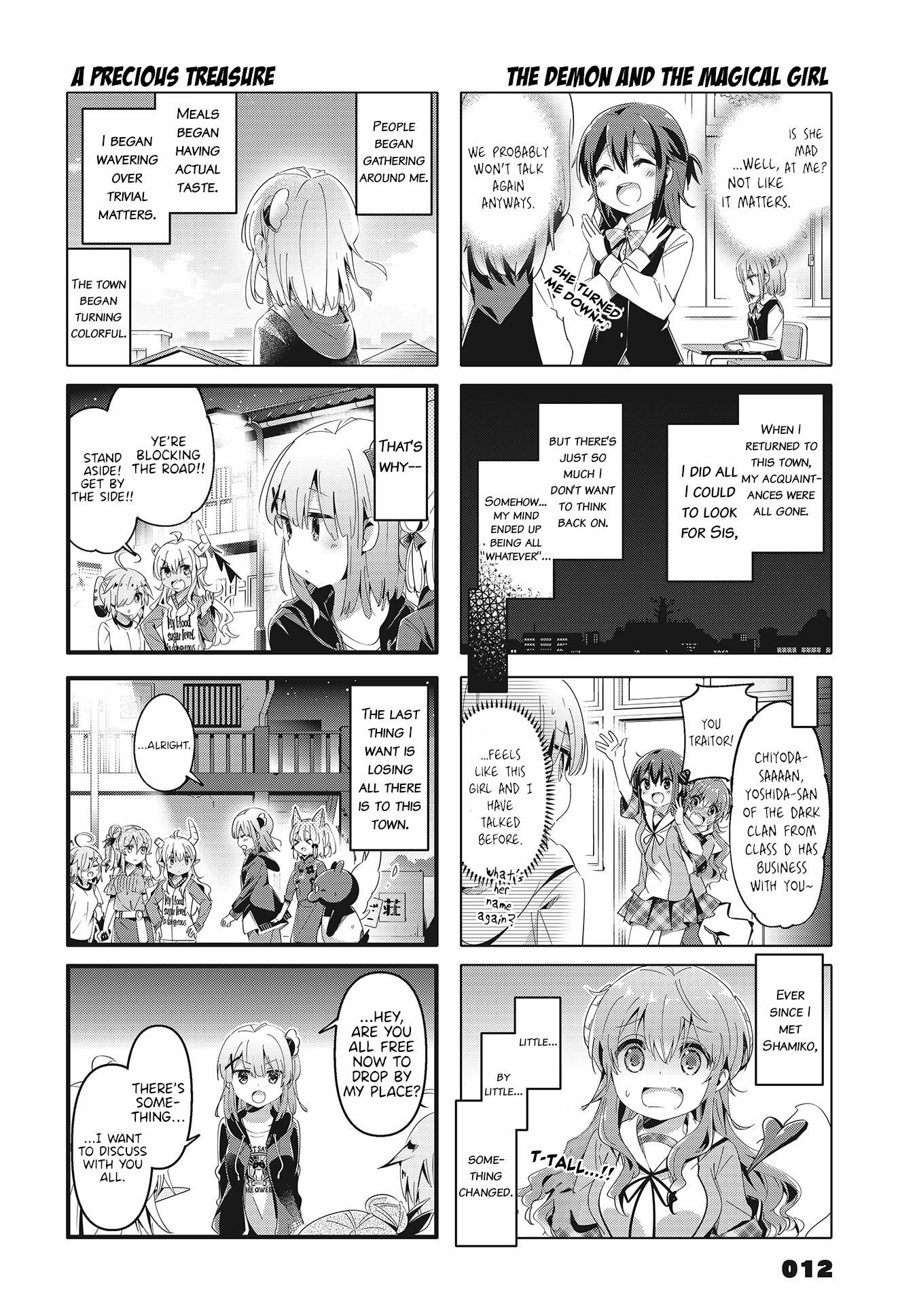 Machikado Mazoku chapter 74 page 7