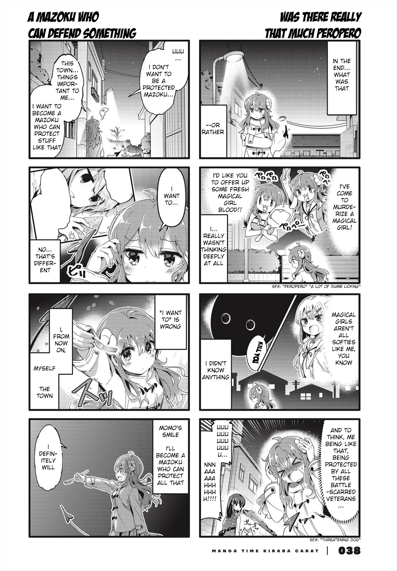 Machikado Mazoku chapter 77 page 8