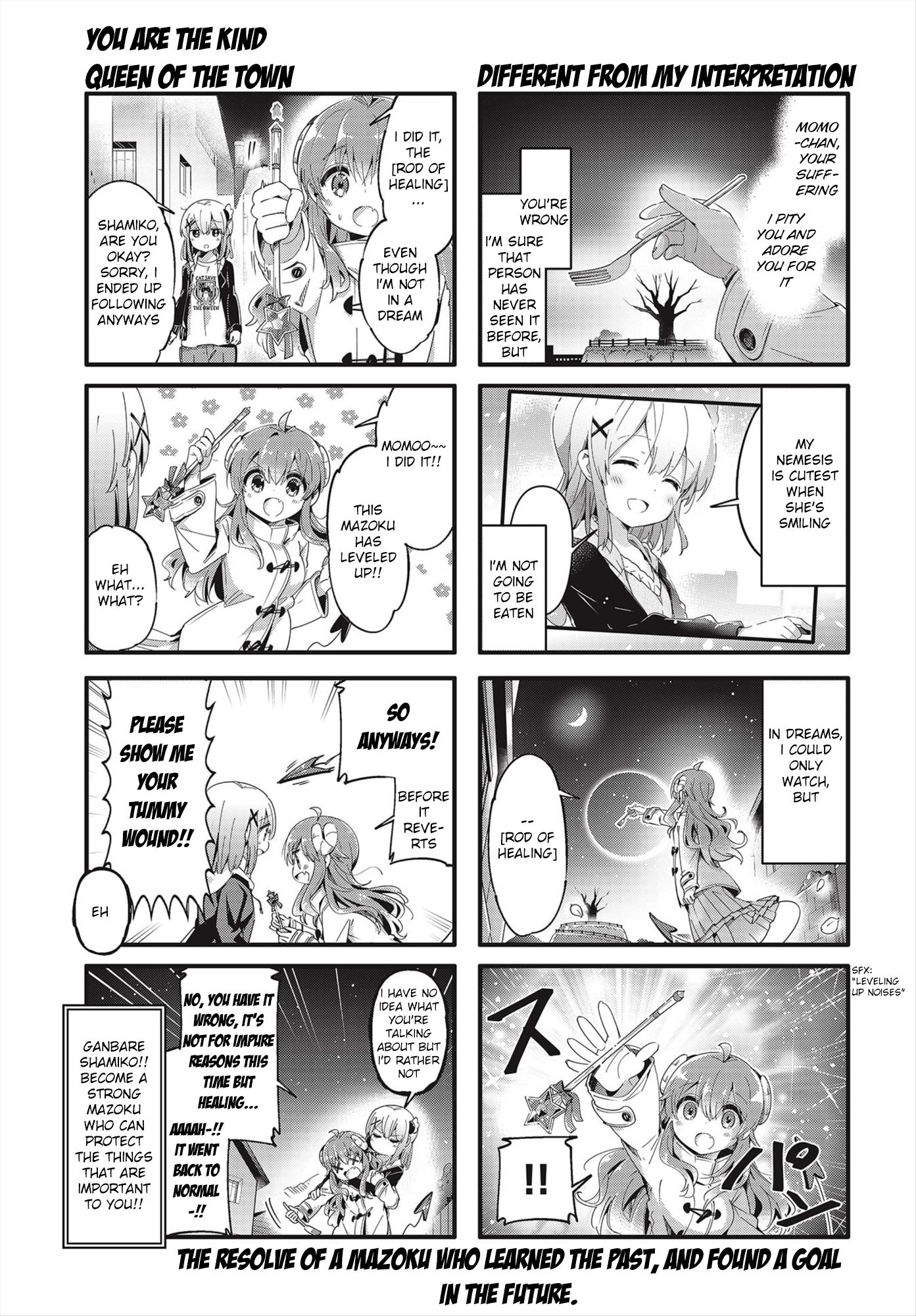 Machikado Mazoku chapter 77 page 9