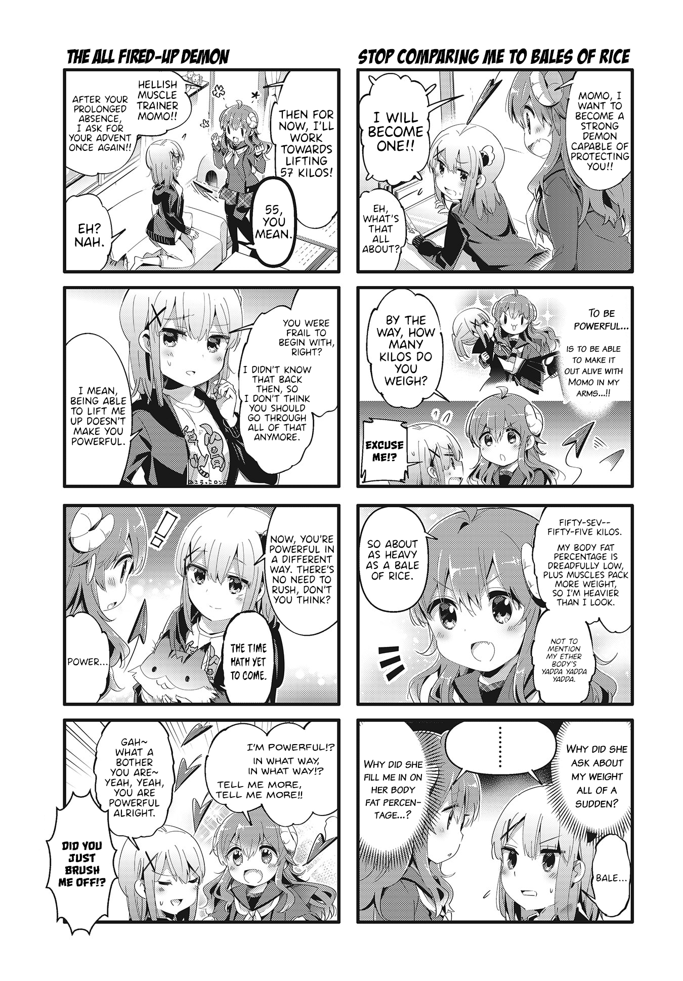 Machikado Mazoku chapter 78 page 3