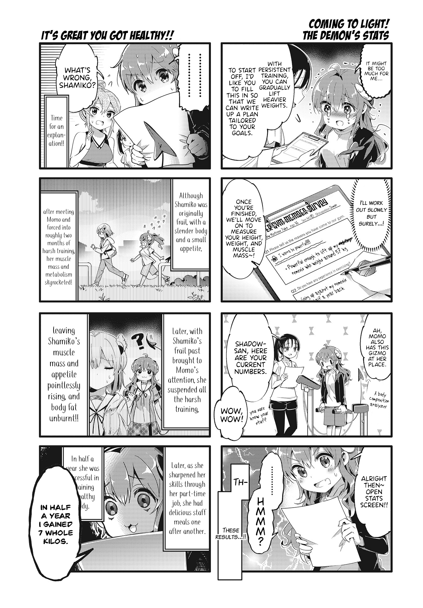 Machikado Mazoku chapter 78 page 7