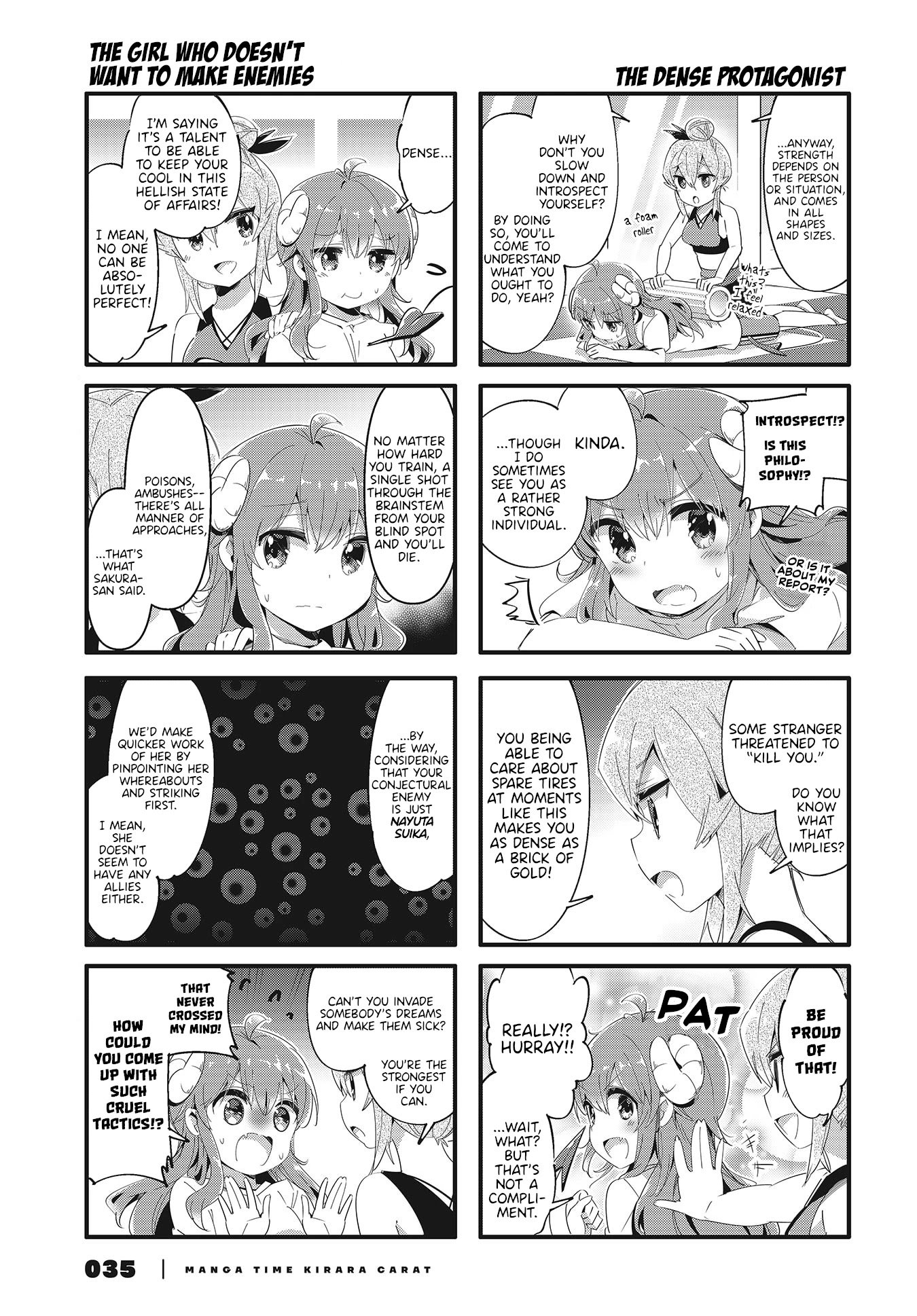 Machikado Mazoku chapter 79 page 3
