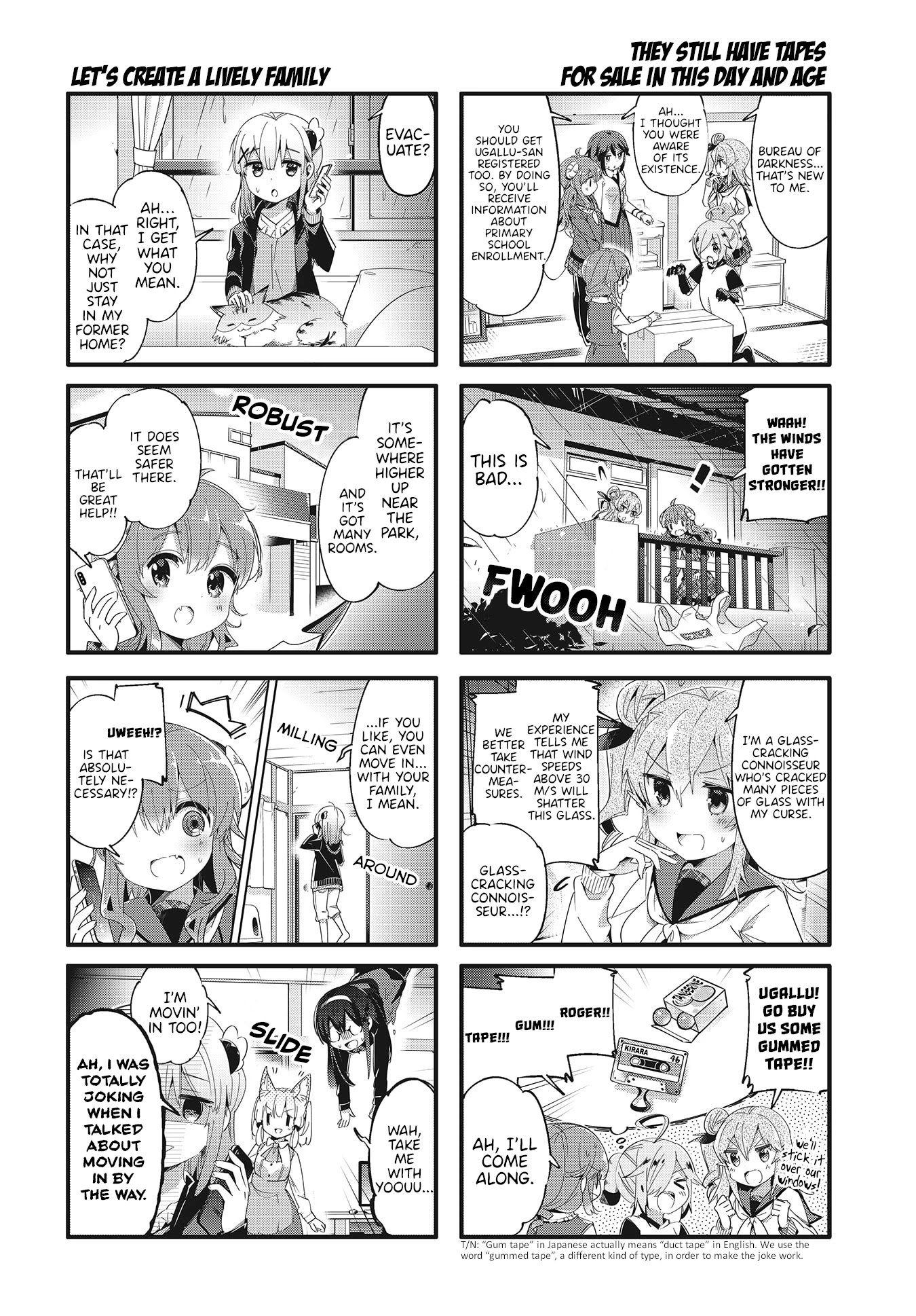 Machikado Mazoku chapter 80 page 4