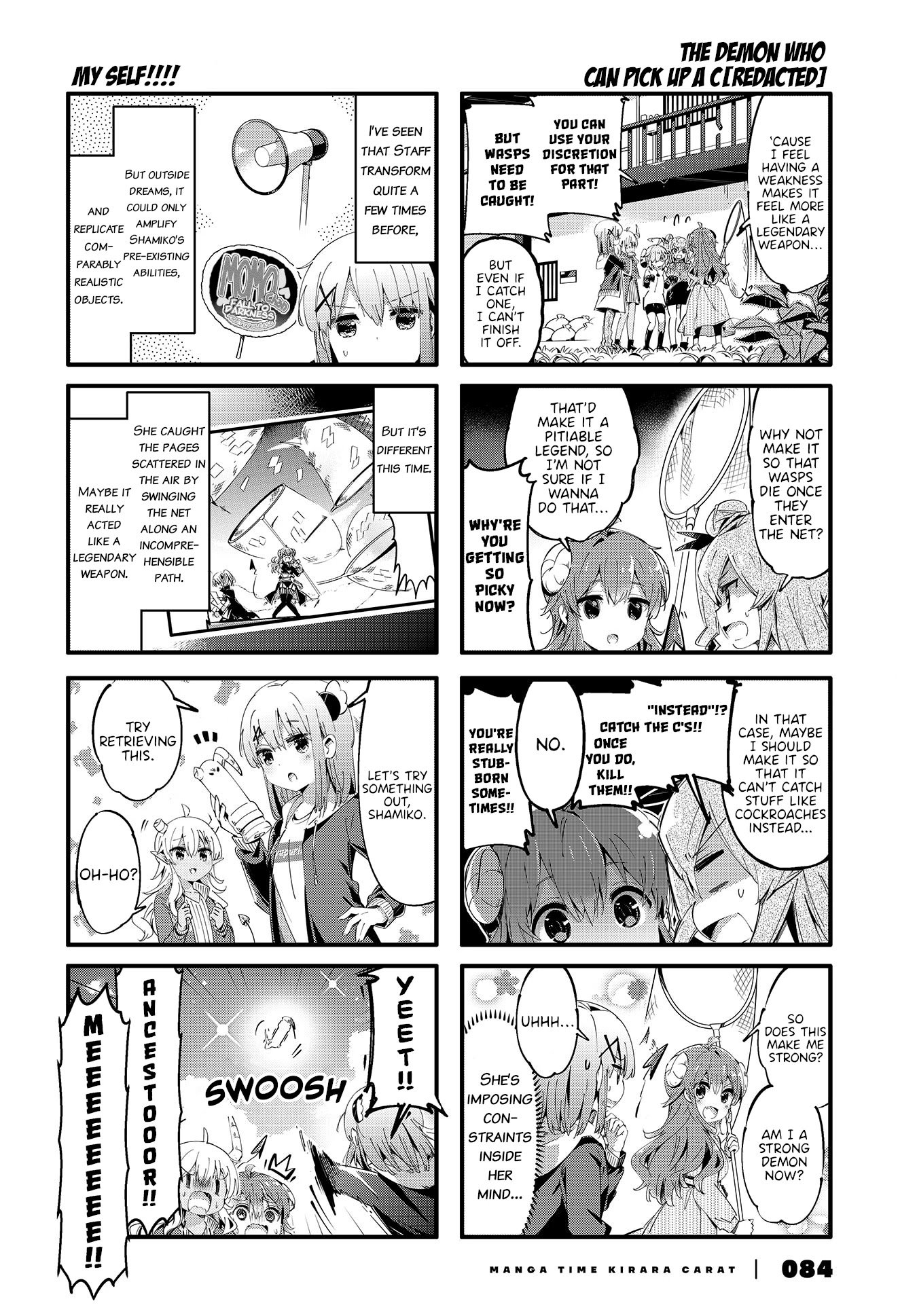 Machikado Mazoku chapter 81 page 2
