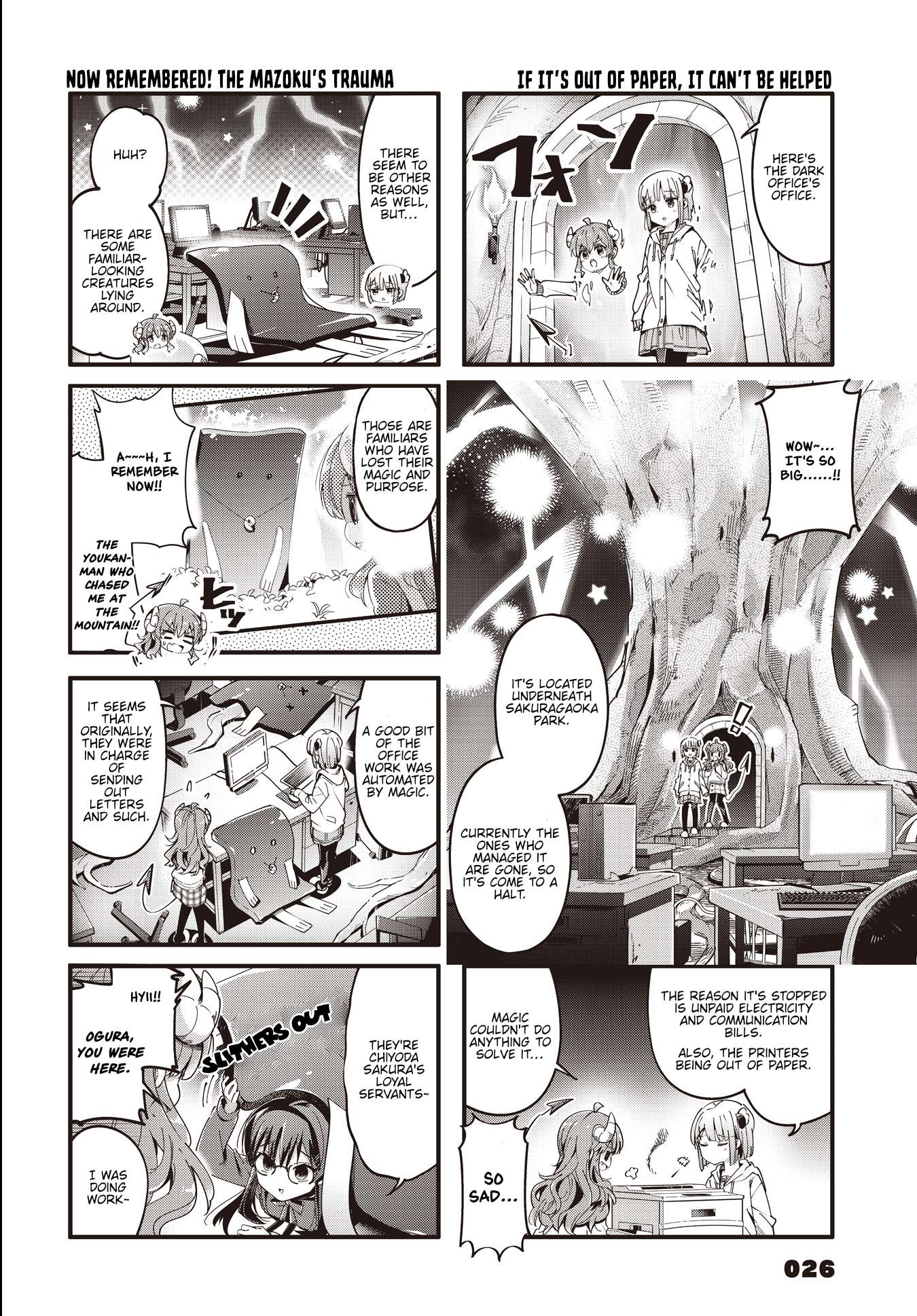 Machikado Mazoku chapter 87 page 6