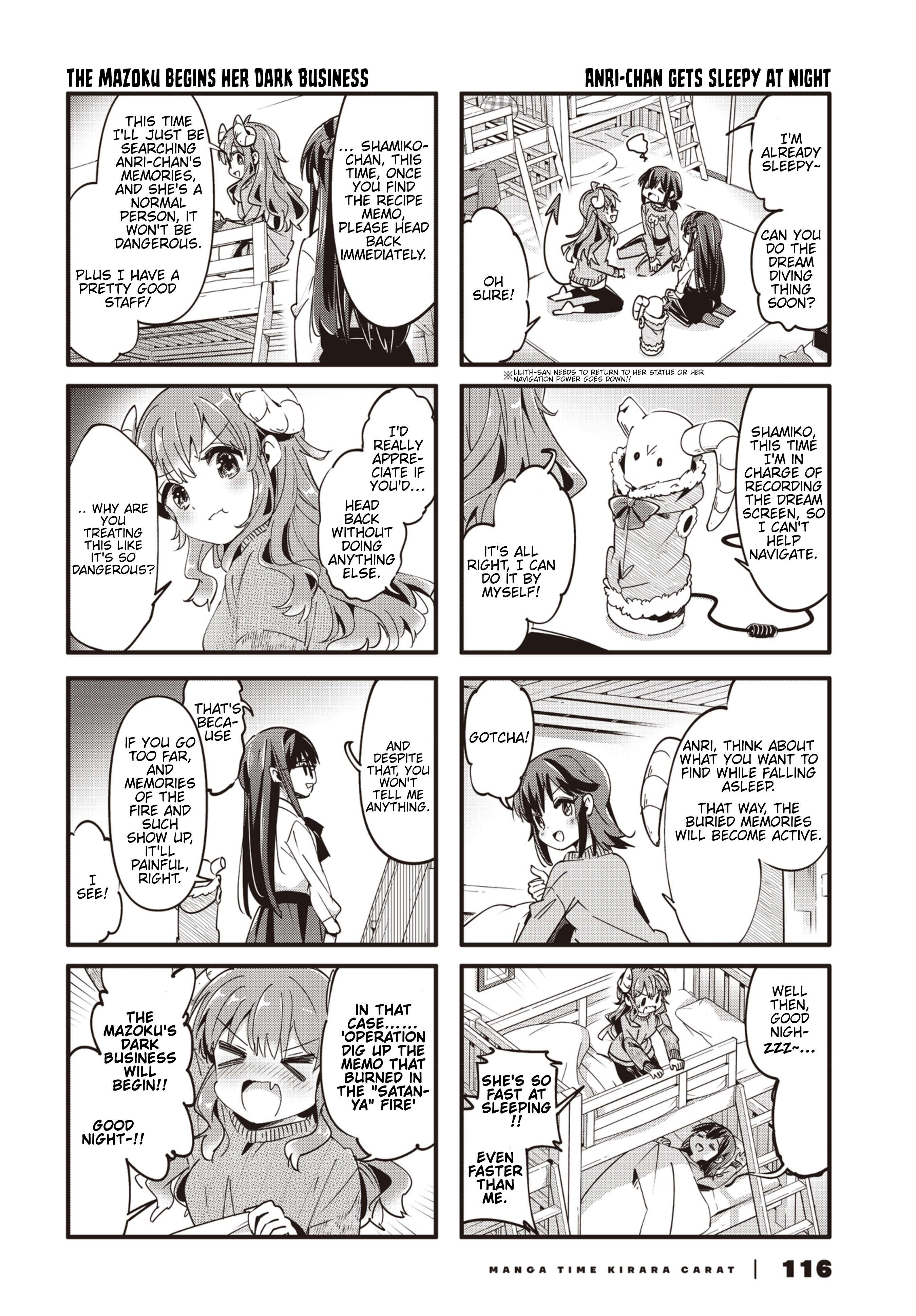 Machikado Mazoku chapter 89 page 8