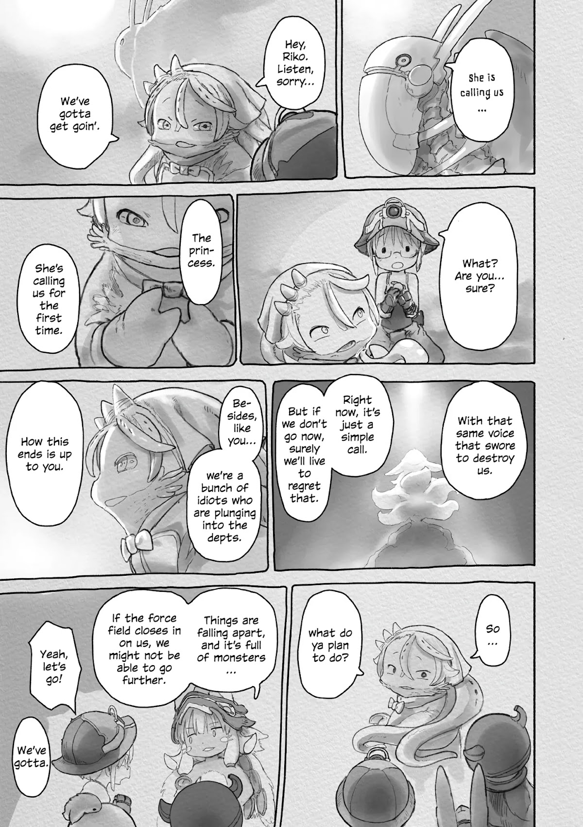 Made in Abyss chapter 58 page 22
