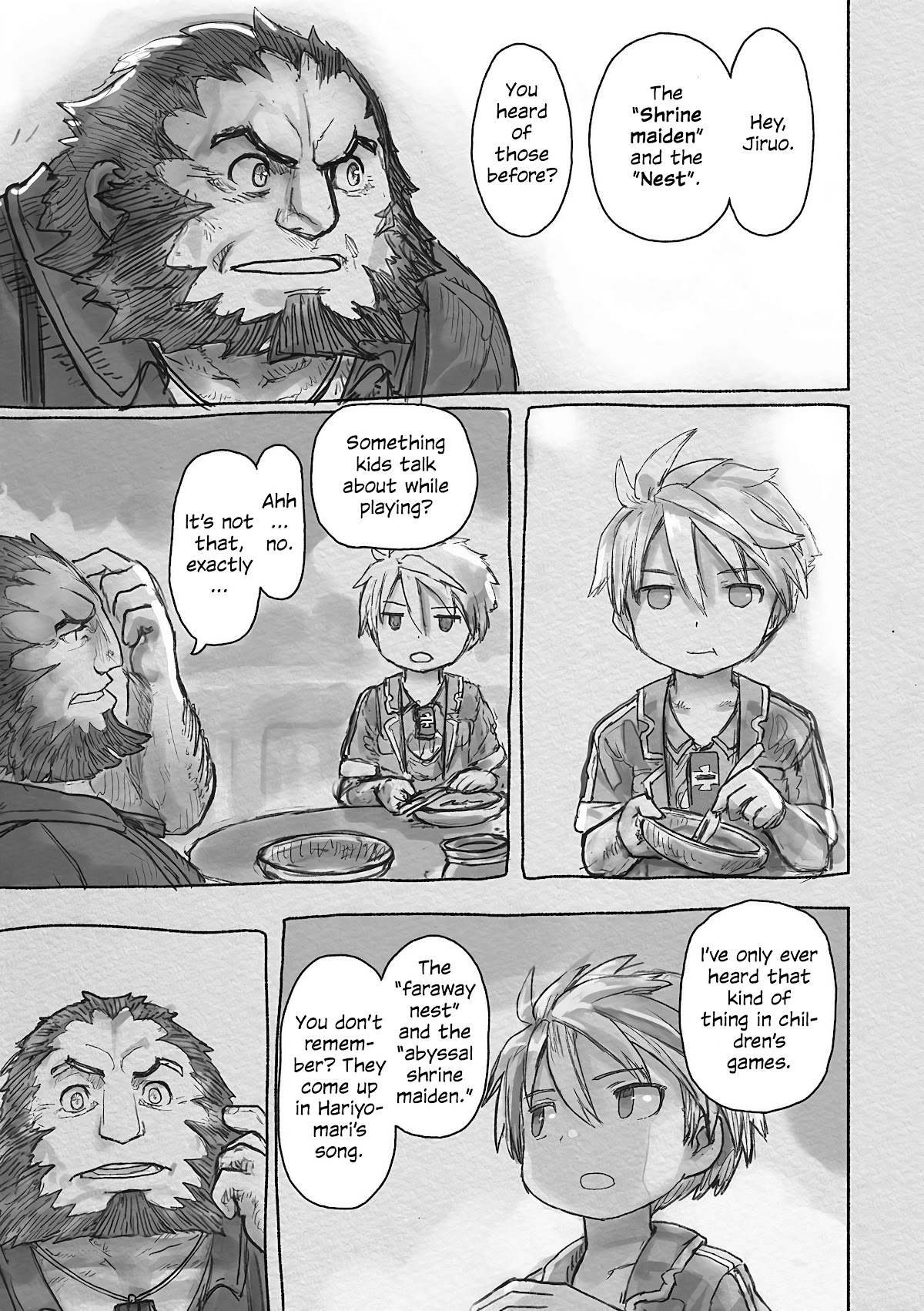 Made in Abyss chapter 63 page 28