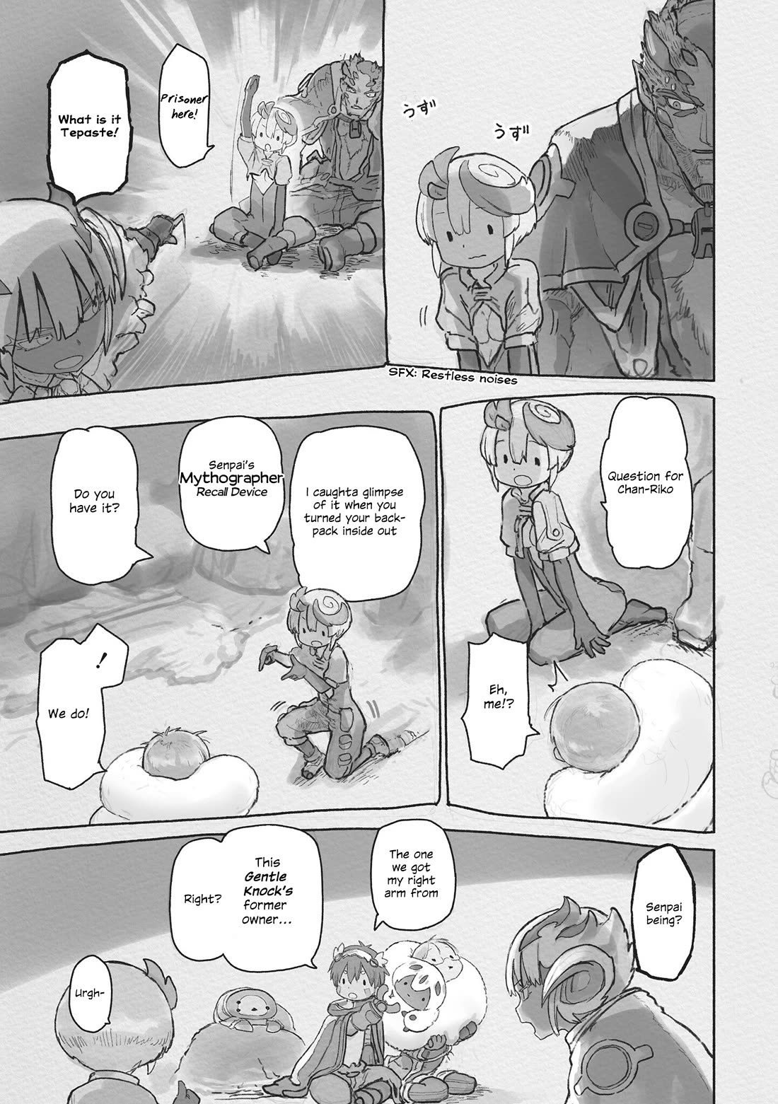 Made in Abyss chapter 71 page 57