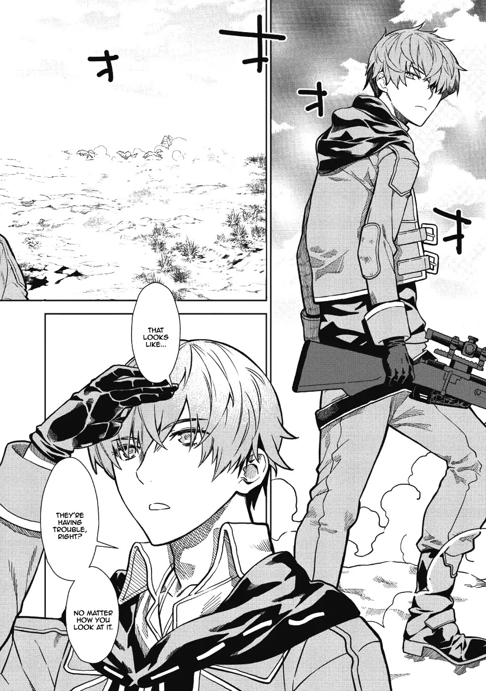 Magan to Dangan o Tsukatte Isekai o Buchinuku! chapter 1 page 5