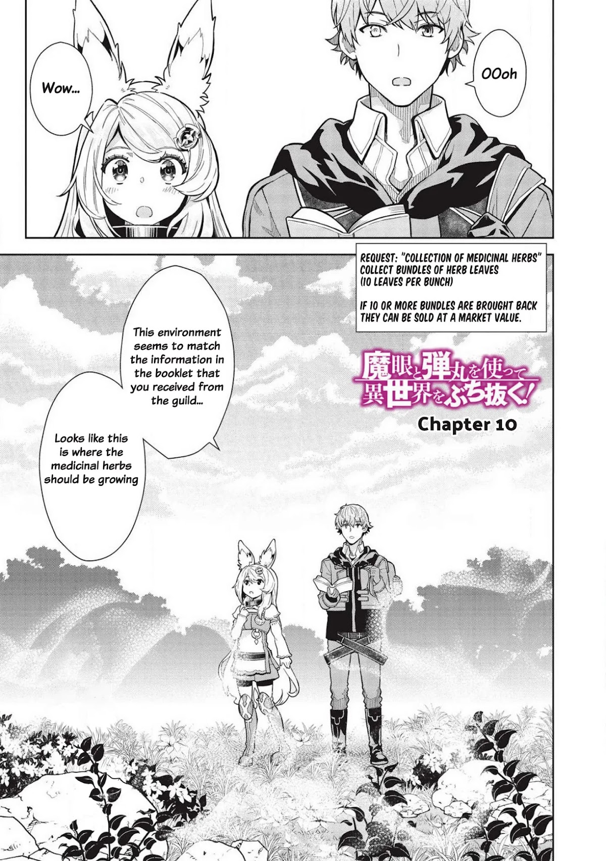 Magan to Dangan o Tsukatte Isekai o Buchinuku! chapter 10 page 1
