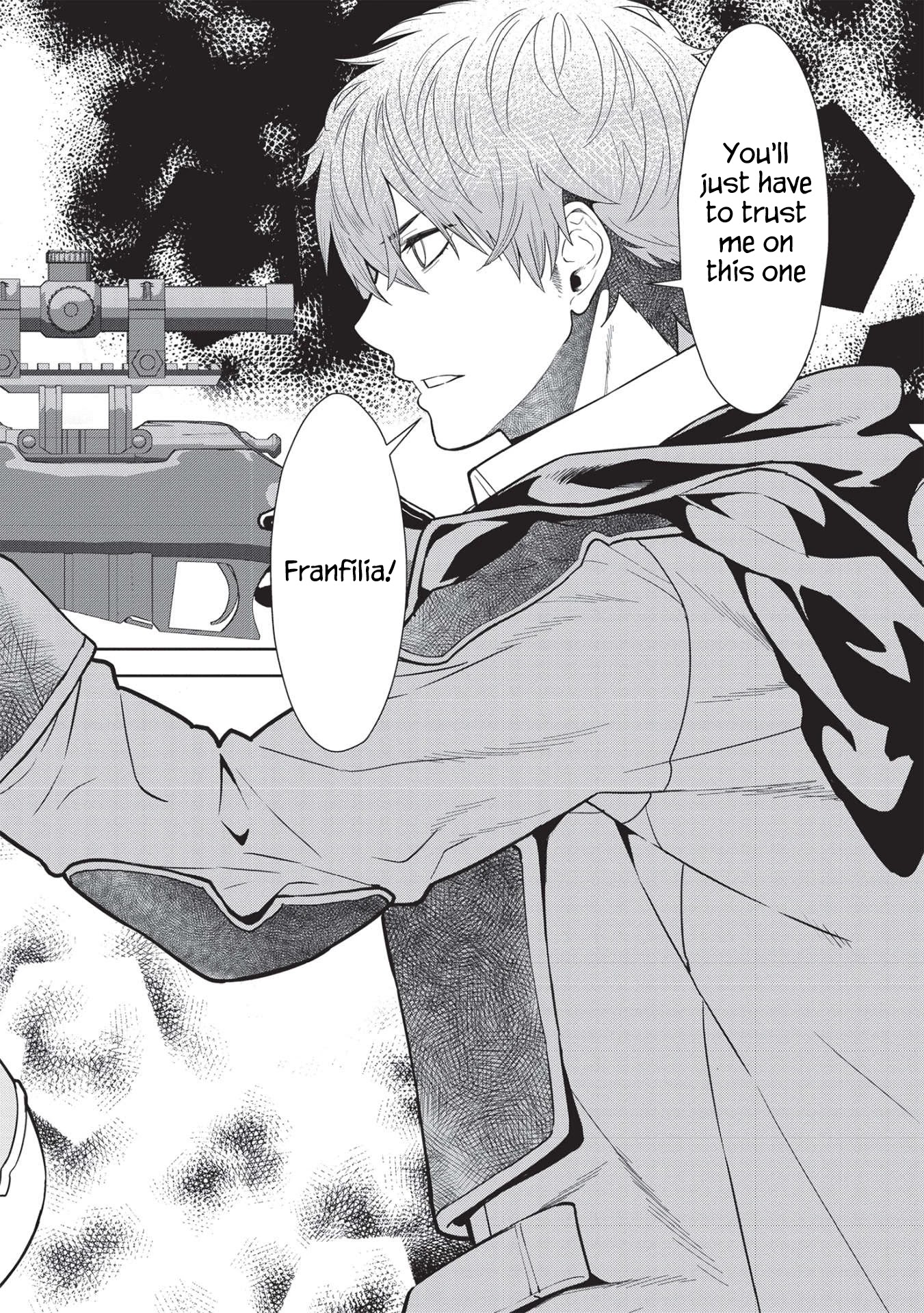 Magan to Dangan o Tsukatte Isekai o Buchinuku! chapter 14.5 page 17