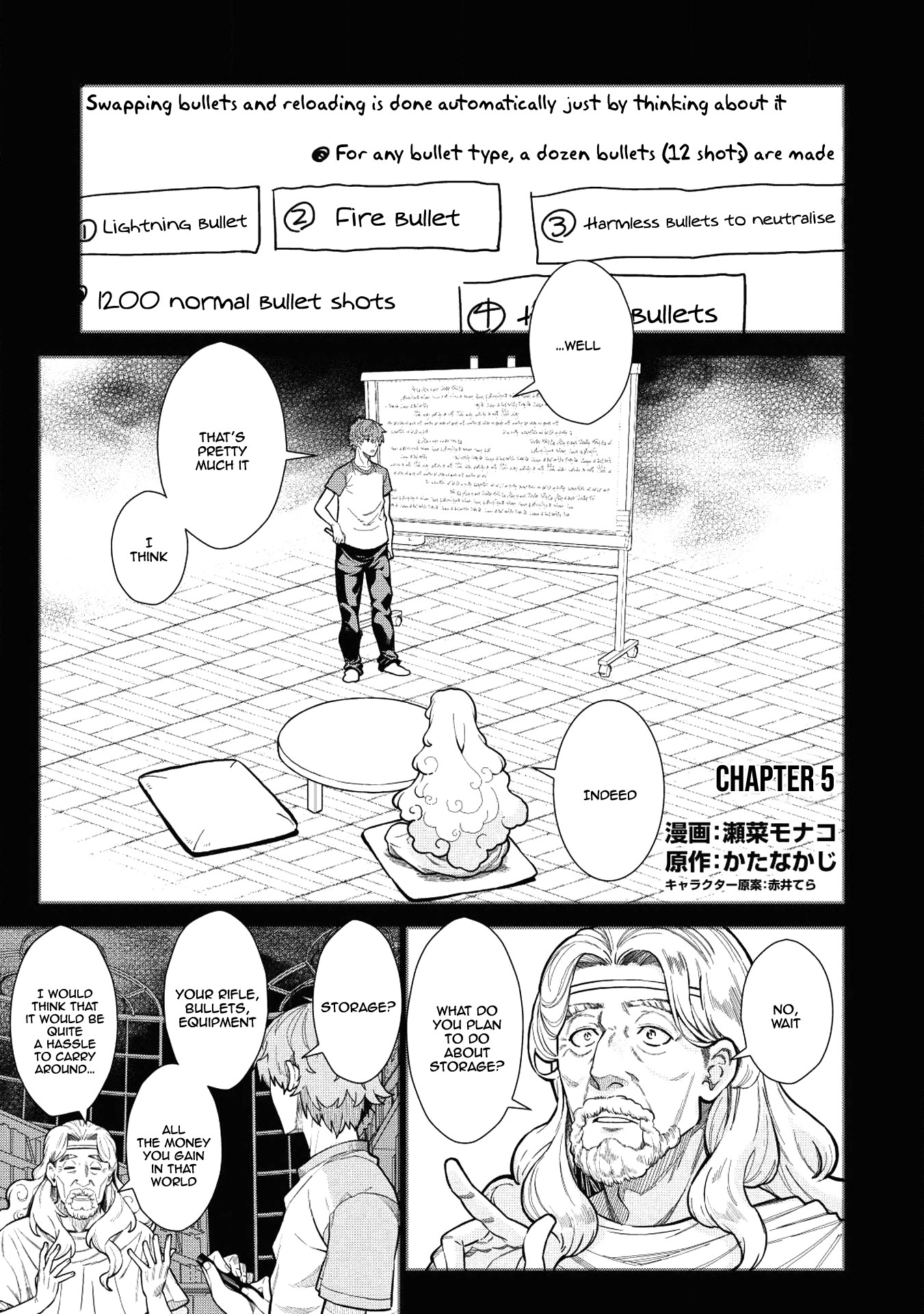 Magan to Dangan o Tsukatte Isekai o Buchinuku! chapter 5 page 2