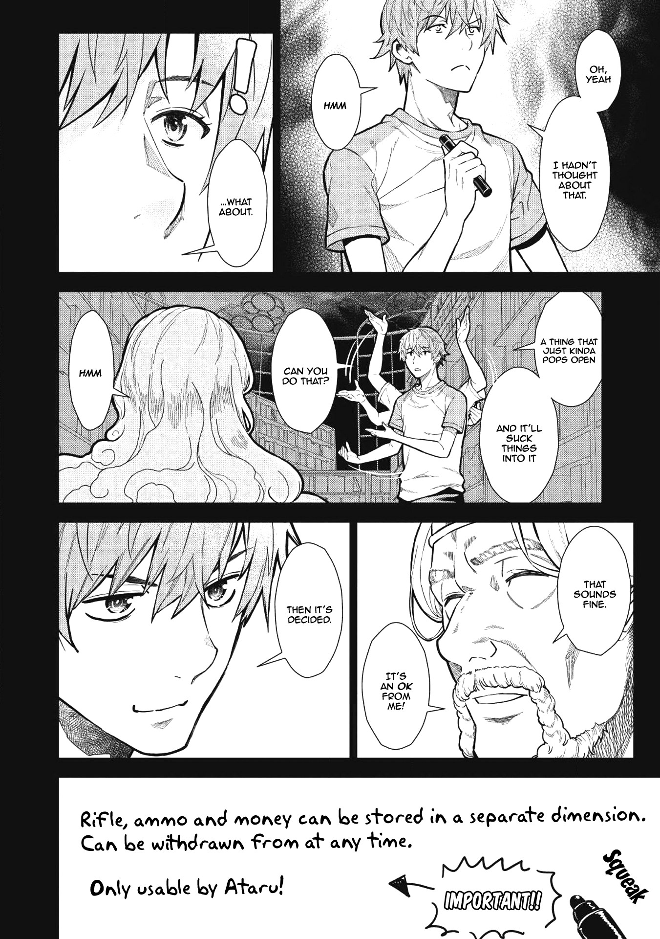 Magan to Dangan o Tsukatte Isekai o Buchinuku! chapter 5 page 3