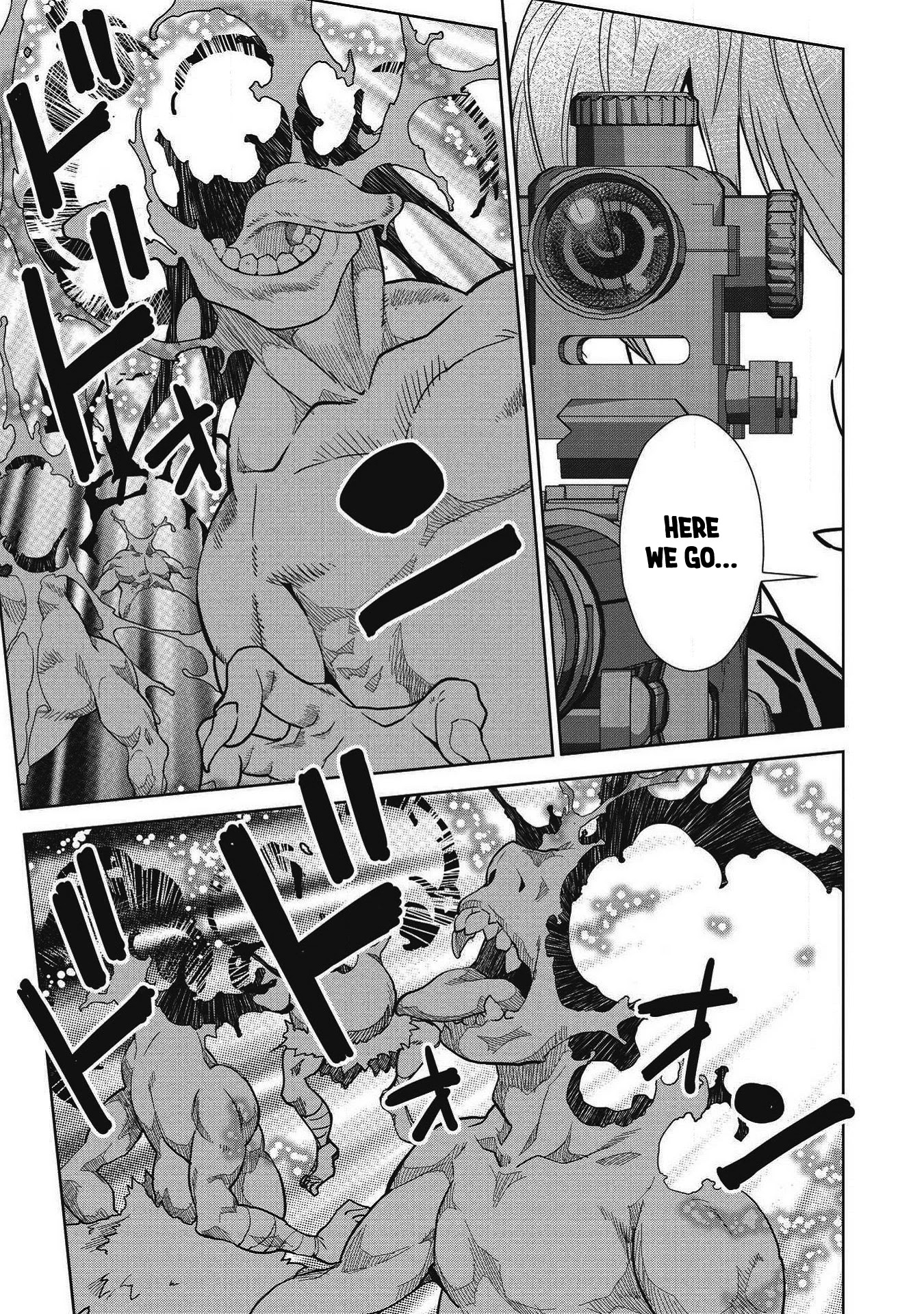 Magan to Dangan o Tsukatte Isekai o Buchinuku! chapter 8 page 14