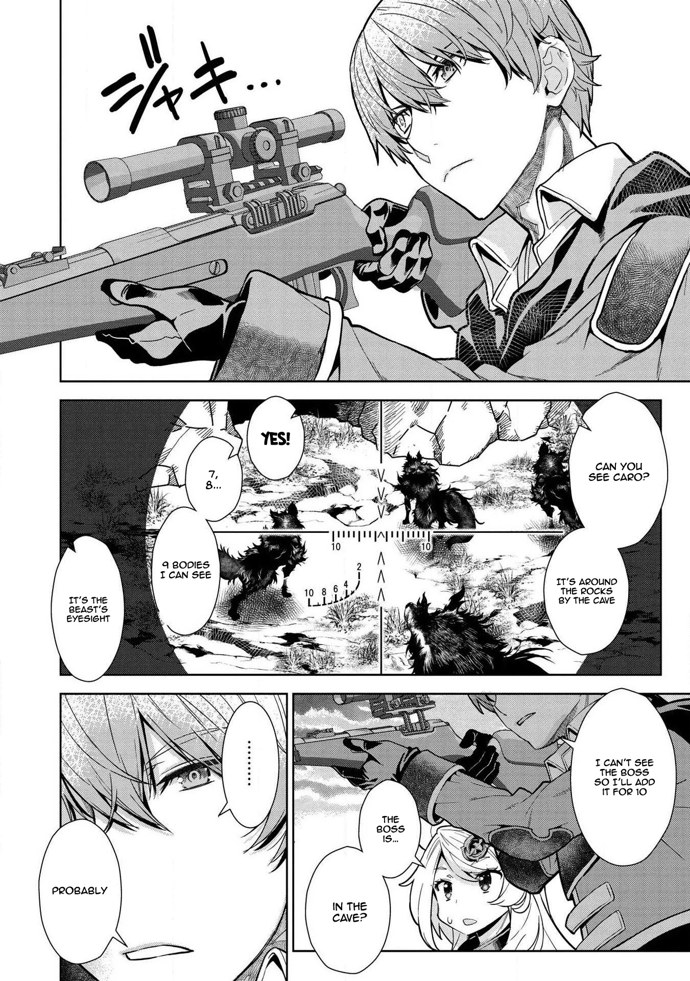 Magan to Dangan o Tsukatte Isekai o Buchinuku! chapter 9.1 page 9