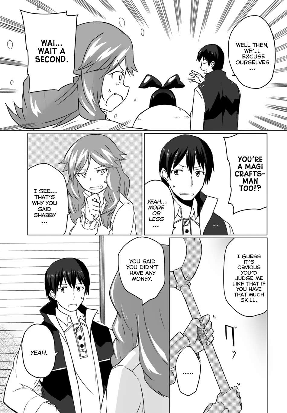 Magi Craft Meister chapter 13 page 10