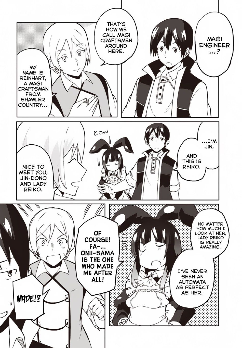 Magi Craft Meister chapter 21 page 12
