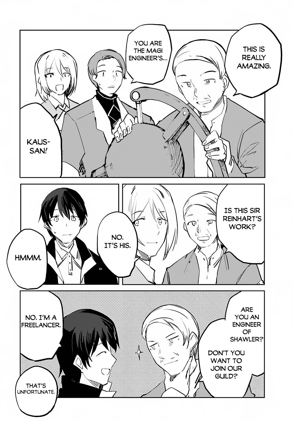 Magi Craft Meister chapter 52 page 19