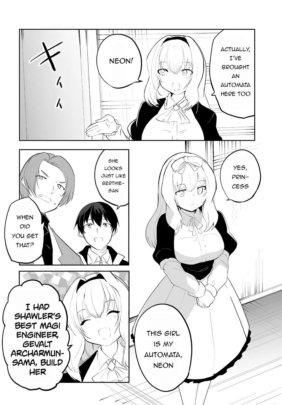 Magi Craft Meister chapter 54 page 11