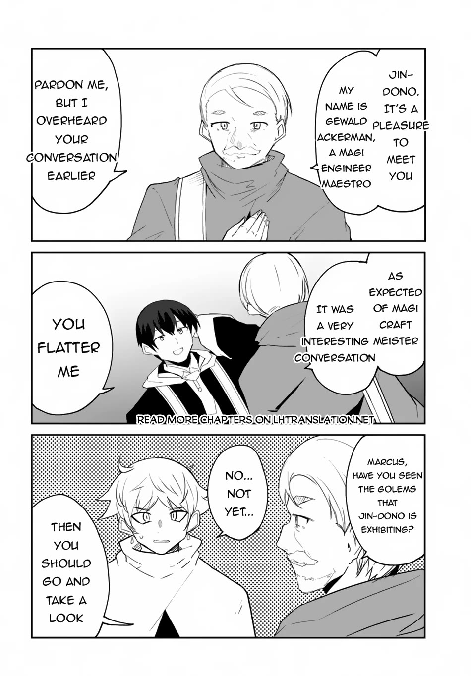 Magi Craft Meister chapter 64 page 21