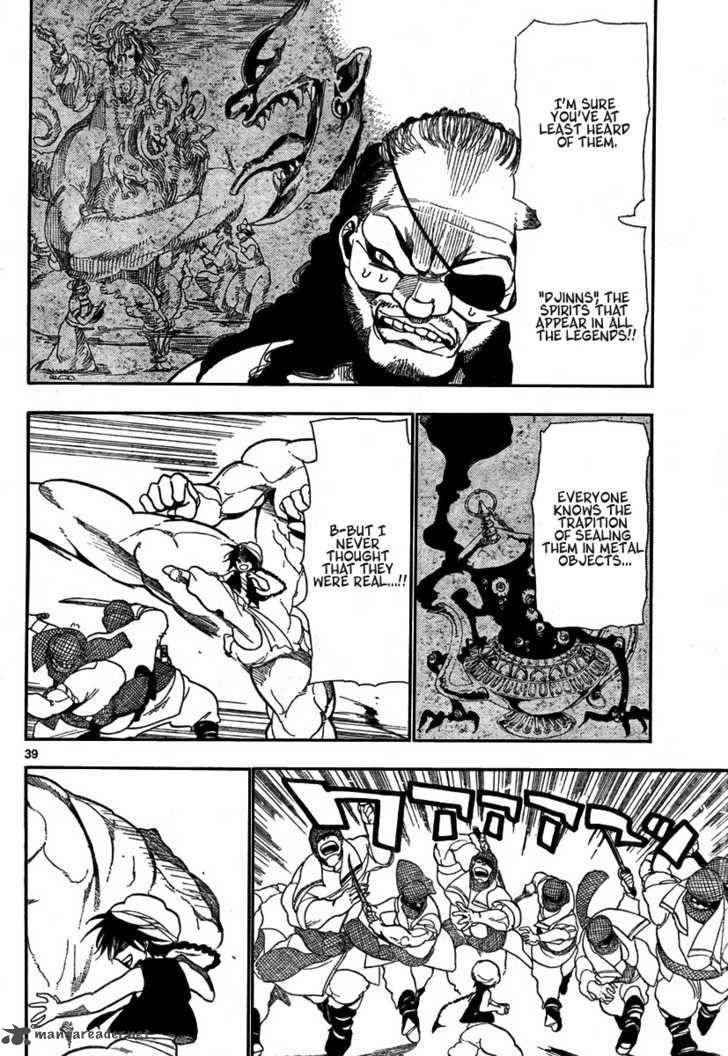 Magi - Labyrinth of Magic chapter 1 page 38