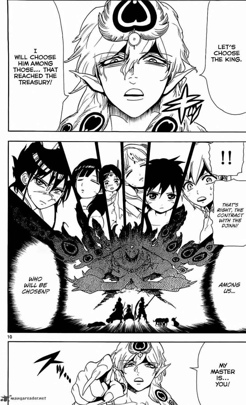 Magi - Labyrinth of Magic chapter 105 page 10