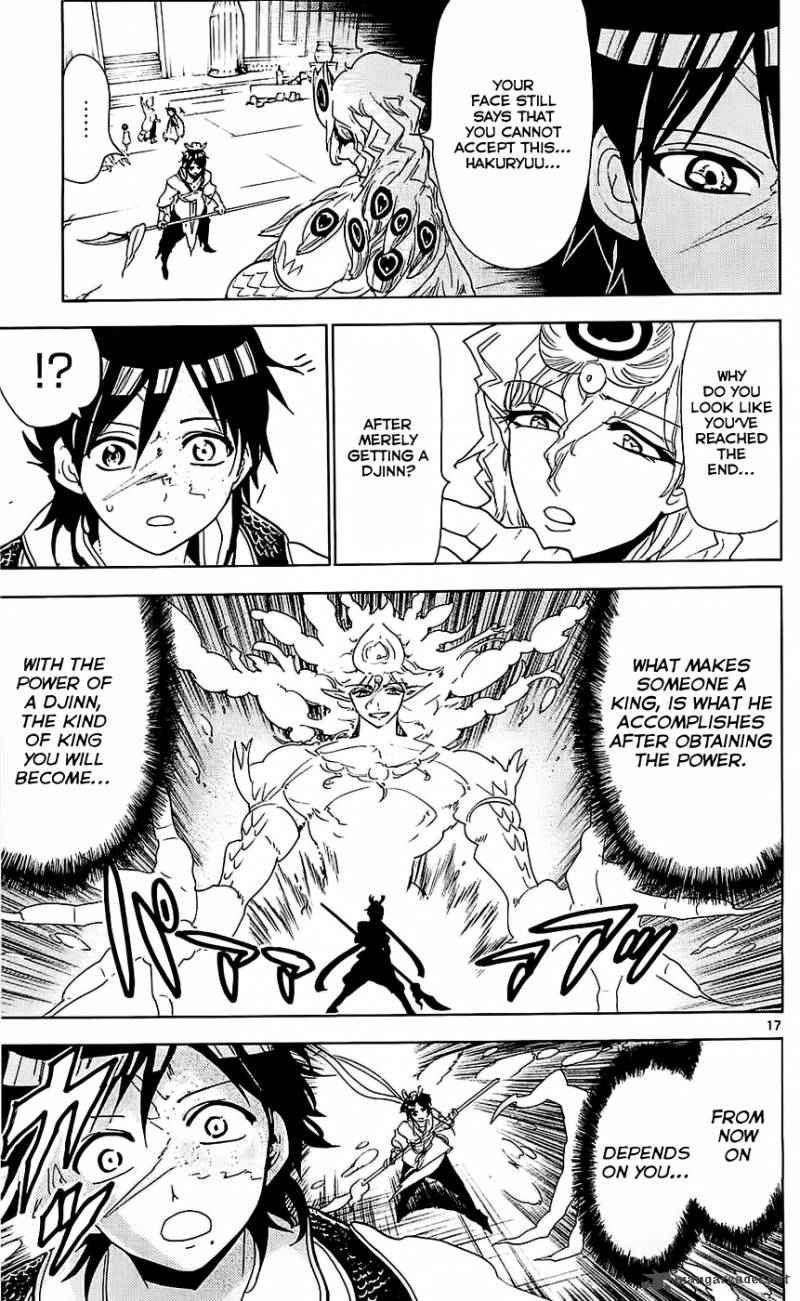Magi - Labyrinth of Magic chapter 105 page 17