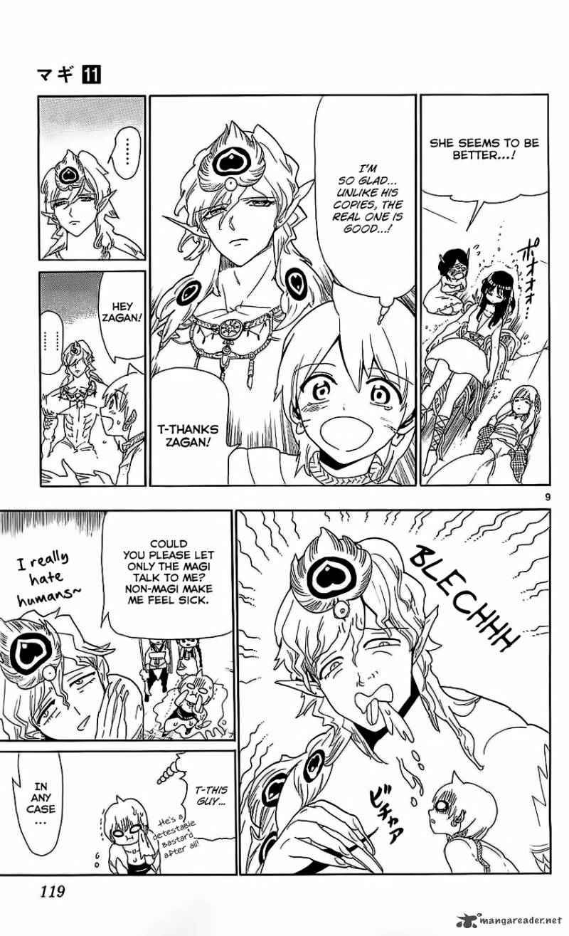 Magi - Labyrinth of Magic chapter 105 page 9
