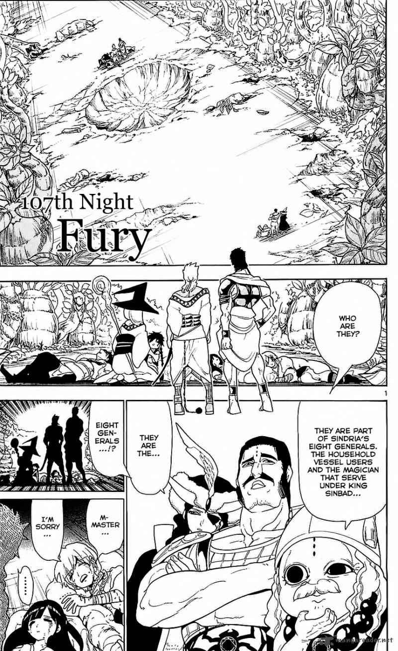 Magi - Labyrinth of Magic chapter 107 page 1