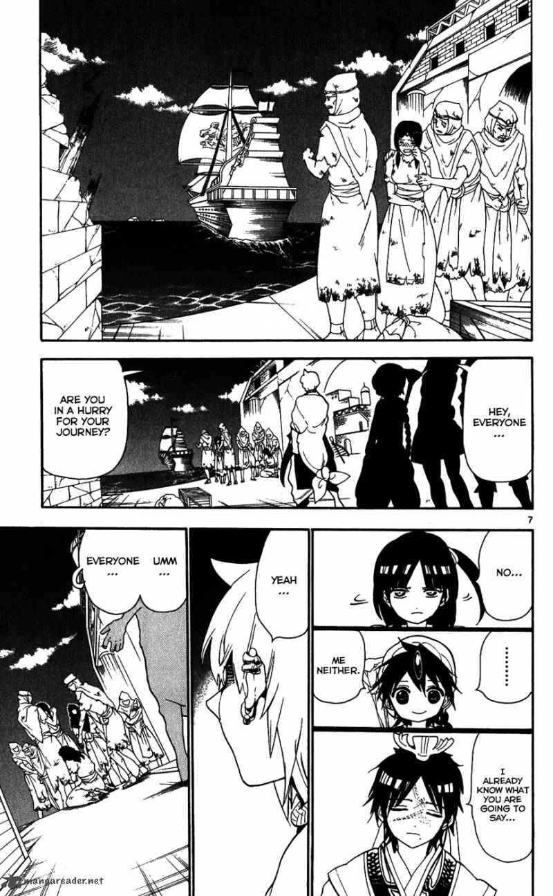Magi - Labyrinth of Magic chapter 125 page 8