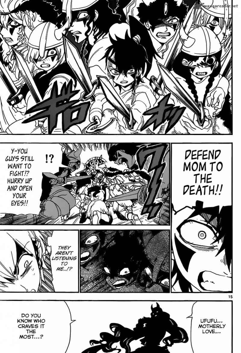 Magi - Labyrinth of Magic chapter 129 page 15
