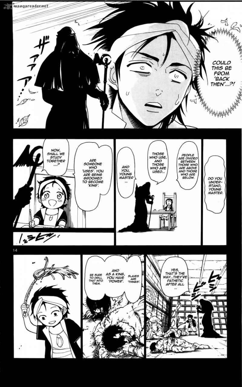 Magi - Labyrinth of Magic chapter 13 page 14