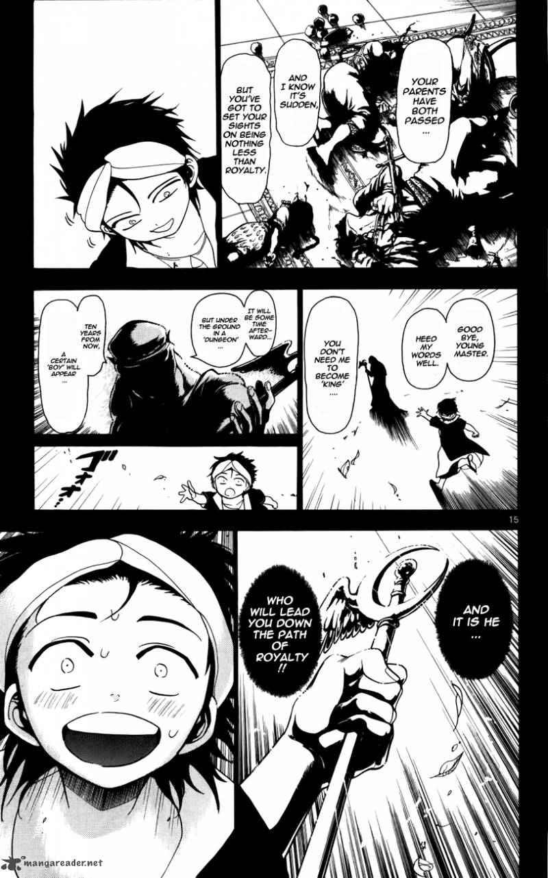 Magi - Labyrinth of Magic chapter 13 page 15
