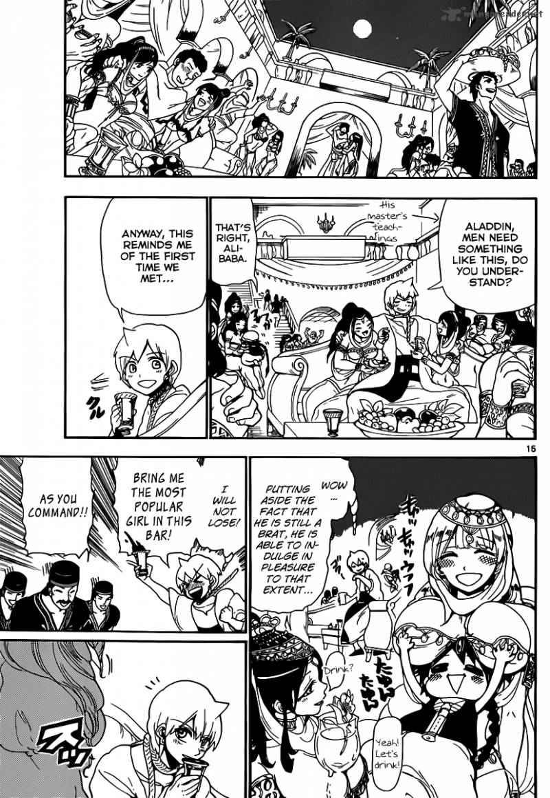 Magi - Labyrinth of Magic chapter 134 page 15