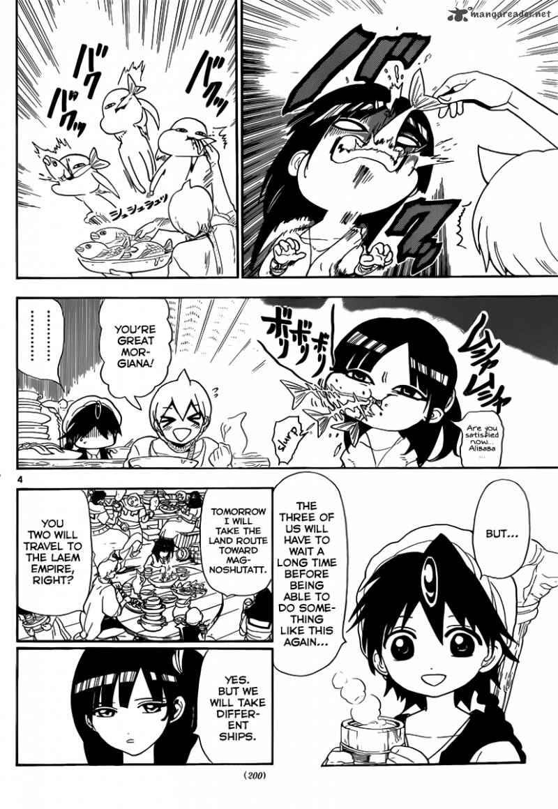 Magi - Labyrinth of Magic chapter 134 page 4