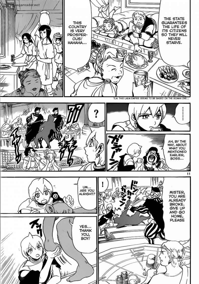 Magi - Labyrinth of Magic chapter 139 page 11