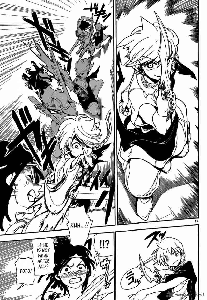 Magi - Labyrinth of Magic chapter 139 page 17