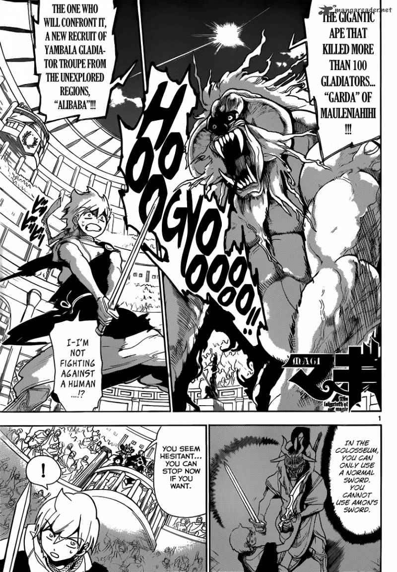 Magi - Labyrinth of Magic chapter 141 page 1