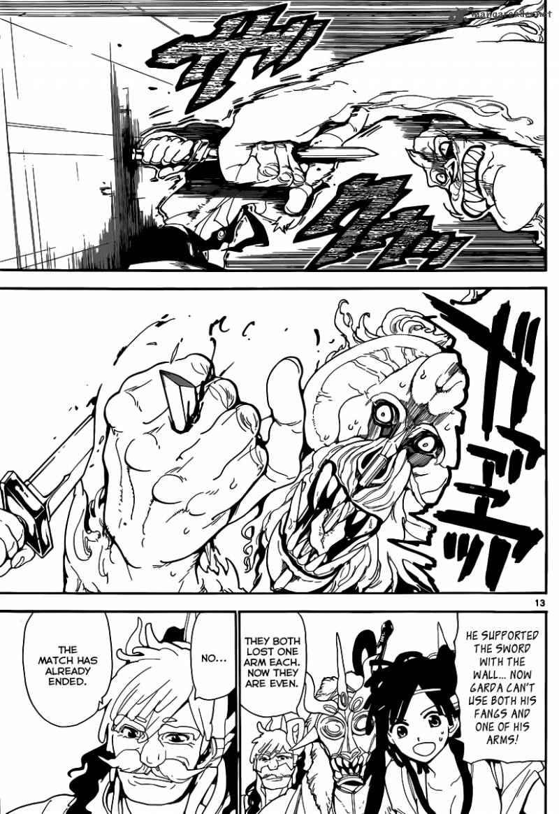 Magi - Labyrinth of Magic chapter 142 page 13