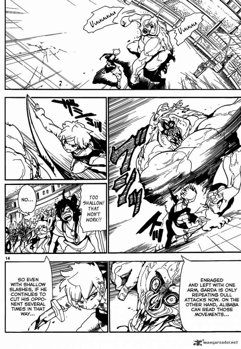 Magi - Labyrinth of Magic chapter 142 page 14