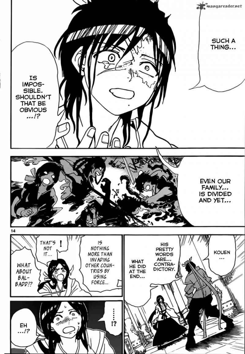 Magi - Labyrinth of Magic chapter 147 page 14