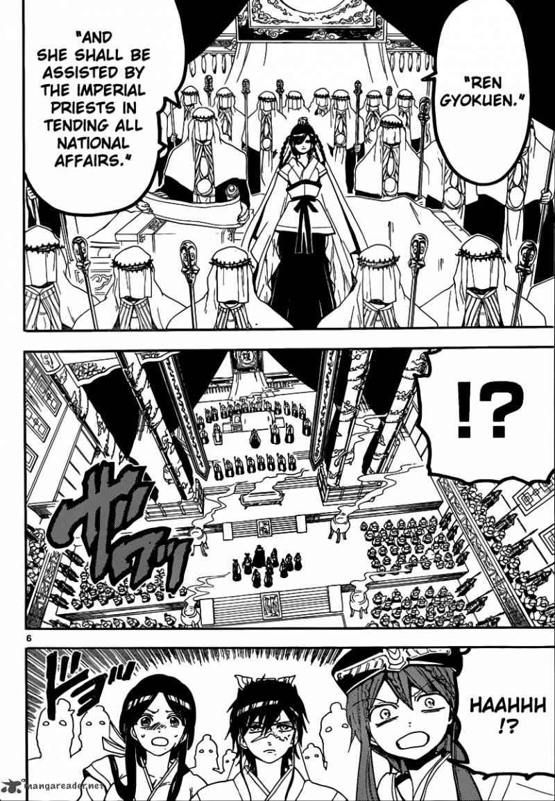 Magi - Labyrinth of Magic chapter 147 page 6