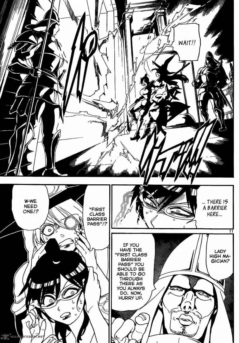 Magi - Labyrinth of Magic chapter 154 page 11