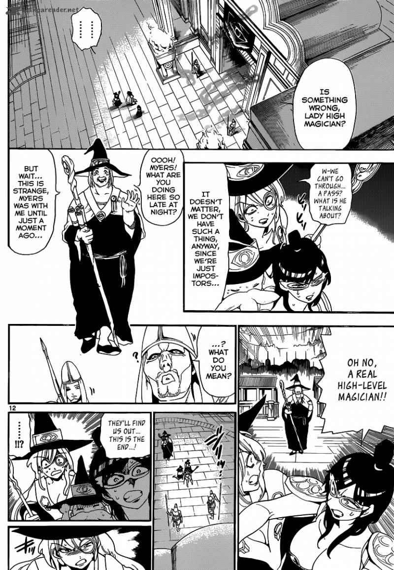 Magi - Labyrinth of Magic chapter 154 page 12