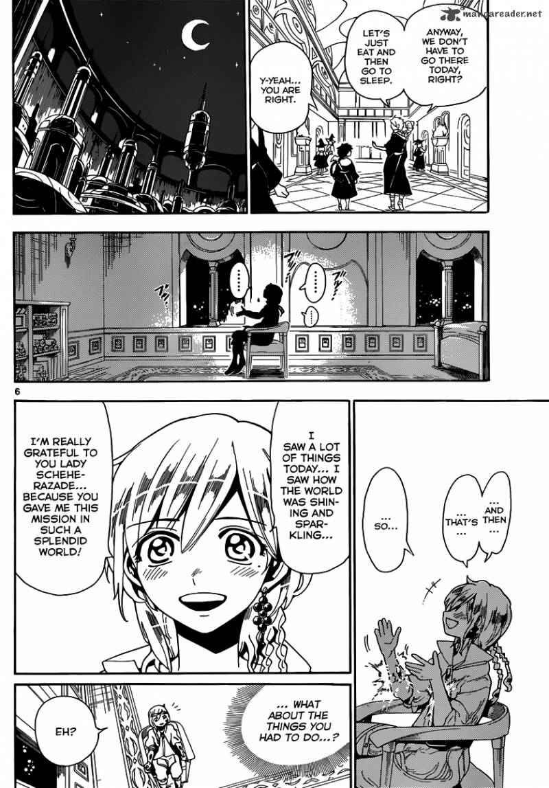 Magi - Labyrinth of Magic chapter 154 page 6
