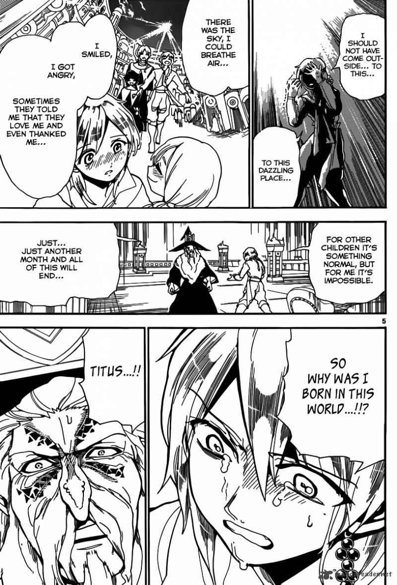 Magi - Labyrinth of Magic chapter 165 page 5